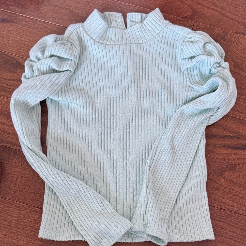 Janie and Jack Light Blue Knit Sweater